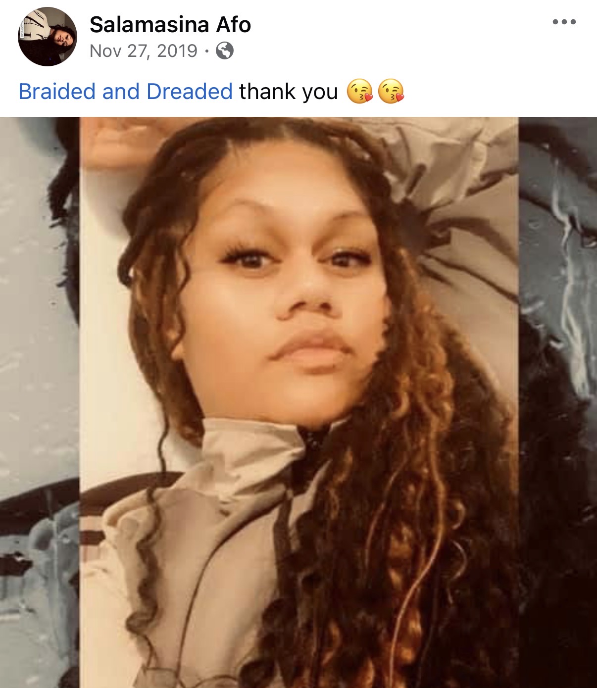 Client review for Braided and Dreaded